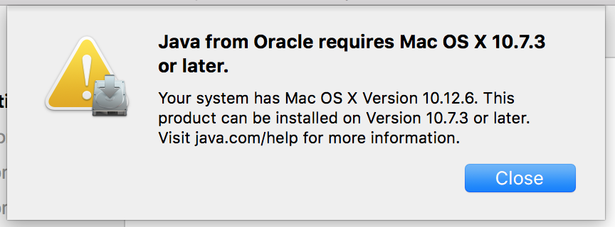 java oracle for mac
